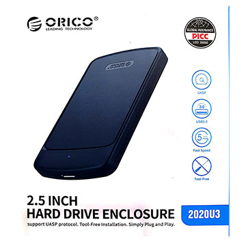 ORICO HDD CASE 2.5 INCH 2020U3 3.0 NEW MODEL ORICO HDD CASE 2.5 INCH 2020U3 3.0 NEW MODEL